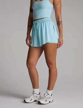 Short suelto 2 en 1 Tempo para mujer de MP - cielo - XXL - MyProtein - FashionsVida