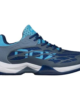 At10 Lux Padel Shoes Stone / Bonnie Blue UK 13 - Nox - FashionsVida