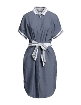Vestido midi Mujer Azul marino 38 Mujer - Purotatto - FashionsVida
