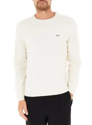 SUN68 Maglione girocollo PANNA XXL