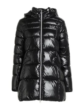 Plumífero y acolchado Mujer Negro L Mujer - Ea7 - FashionsVida