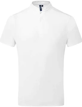 Mens Essential Coolchecker Short-Sleeved Chef Shirt (White) - Size Large - Premier - FashionsVida
