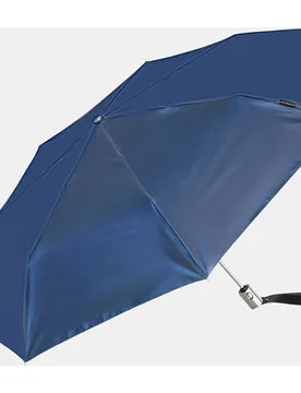 M&P - Paraguas plegable "Metallize" con doble tejido metalizado y apertura-cierre automáticos. Elegante, ligero y resistente - M&P - FashionsVida