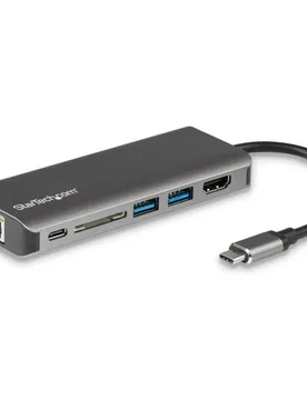Adaptateur Multiport Usbc Hdmi Sd Pd 2xusba Gray / Black One Size unisex - StarTech - FashionsVida