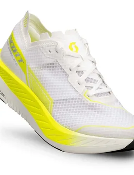 Speed Carbon Rc 2 Running Shoes White / Safety Yellow UK 5.5 Women - Scott - FashionsVida