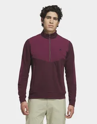Mens Felpa Ultimate365+ Course Control Hybrid Zip Da ¼ - Rosa, rosa rosa Uomo taglia L