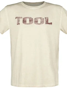 T-Shirt - Double Image - S bis 3XL - für Männer - Größe S - beige - Lizenziertes Merchandise! - Männer - male - Tool - FashionsVida