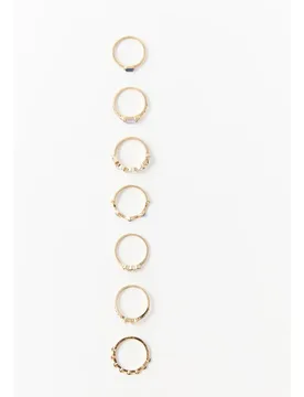 Sfera - Set 7 anillos - Sfera - FashionsVida