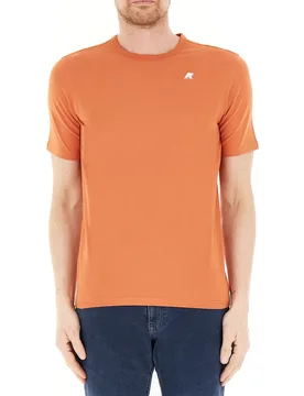 T-shirt in cotone ARANCIONE L - K-way - FashionsVida