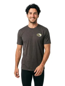 T-shirt à Manches Courtes Yellow Tailed Classic Black M - Salty Crew - FashionsVida