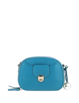 Womens Real Compact Crossbody Bag With Adjustable Strap - Turquoise - One Size - Ashwood Leather - FashionsVida