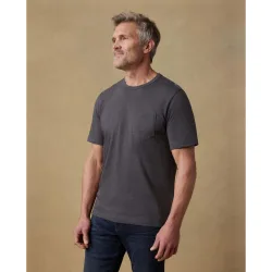 Camiseta de hombre manga corta lisa