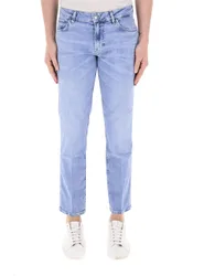 Jeans straight leg BLU CHIARO 38