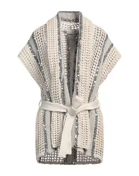 Strickjacke Damen Elfenbein M Damen