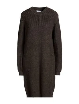 Mini-Kleid Damen Dunkelgrün 2 Damen - Suncoo - FashionsVida