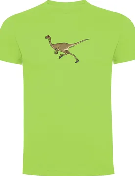 Maglietta A Maniche Corte Dino Run Light Green XL - Kruskis - FashionsVida