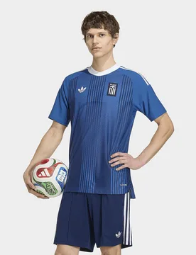 Mens Maglia Away Authentic Grecia 26 - Blu, blu blu Uomo taglia L - Adidas - FashionsVida