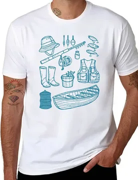 Fishing Time T-Shirt essential t shirt t shirts cotton 100% T-Shirt - Aliexpress - FashionsVida