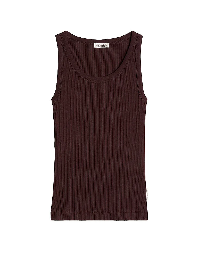 Marc O'Polo Top rojo oscuro S - Marc O'Polo - FashionsVida