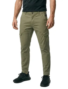 Pantaloni Cargo 102559 Regular Tapered Dusty Olive Green M - Tom tailor - FashionsVida