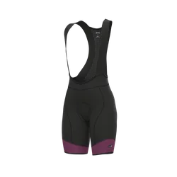 Pantaloncini ciclismo donna PR-S MASTER 2.0 nero-rosa fluo