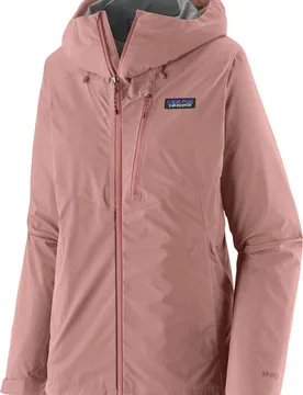 Veste imperméable et coupe-vent - W's Granite Crest Rain Jkt Moonrise Taupe en Nylon - Taille M - Violet - Patagonia - FashionsVida