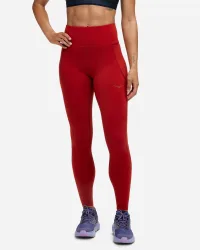 Women's Elaro Knit Tight 27" in Rust, Size Small
