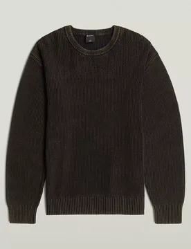 Washed rib r knit male - S - FashionsVida