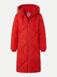 Steppmantel Mikayo Long 1040 Rot L