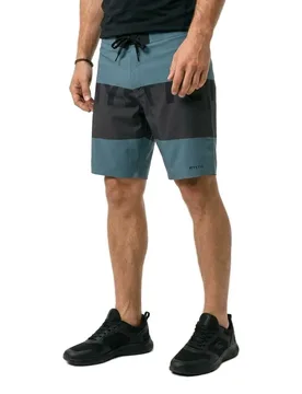 Short De Bain Profile Boardshort Tidal Blue 34 Homme - Mystic - FashionsVida