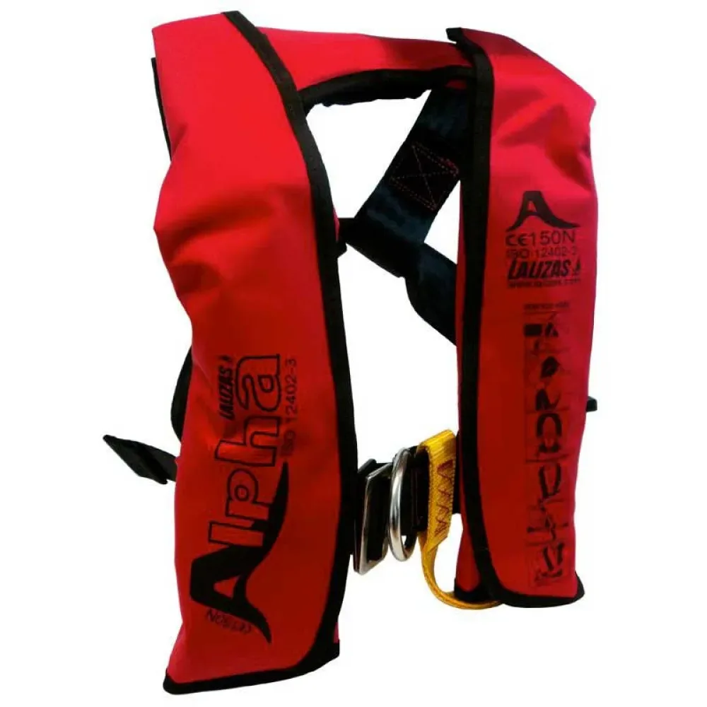 Alpha 120n Junior Automatic Life Jacket Black One Size unisex - Lalizas - FashionsVida