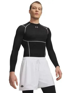 T-shirt à Manches Longues Heatgear Elite Compression Black M - Under armour - FashionsVida