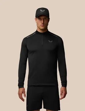 Apex Training 1/4 Zip Top - Black BLACK XL male - Castore - FashionsVida