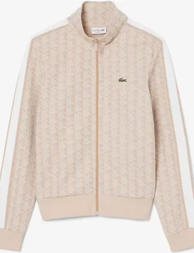 Chaqueta de hombre de chándal con cremallera de jacquard paris - Lacoste - FashionsVida