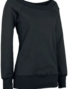 Sweatshirt für Damen schwarz "Sweater" von - Frauen - female - RED by EMP - FashionsVida
