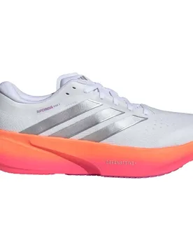 Supernova Rise 3 Running Shoes Ftwr White / Silver Met / Lucid Pink UK 9 Men - Adidas - FashionsVida
