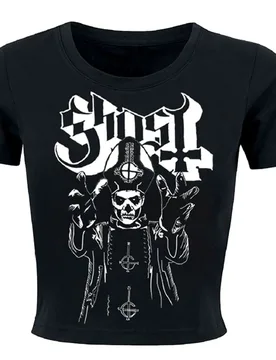 T-Shirt - Papas Wrath - S bis XXL - für Damen - Größe S - schwarz - Lizenziertes Merchandise! - Frauen - female - GHOST - FashionsVida