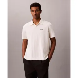 Polo Hombre manga corta texturizado