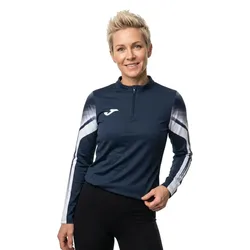 Felpa Con Mezza Zip Elite Xi Navy / White XL