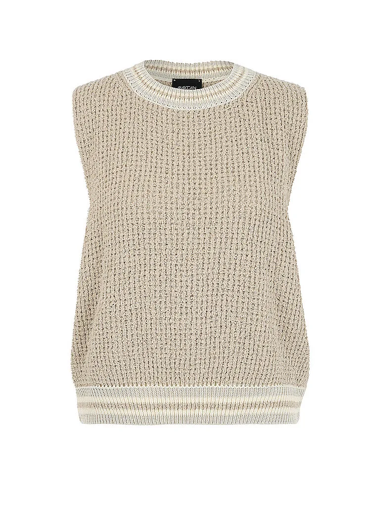 Chaleco de punto crema 34 - Marc cain - FashionsVida