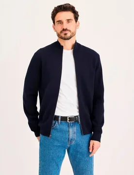 Jersey de hombre con cremallera - Dockers - FashionsVida