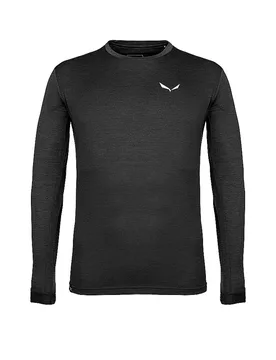 Herren Funktionsshirt Puez Melange Dry’Ton schwarz M M - Salewa - FashionsVida