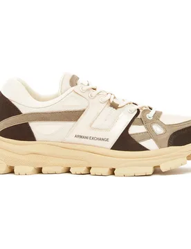 Exchange Baskets Xm001678_af17356 Cream / Ebony EU 43 1/2 - Giorgio Armani - FashionsVida