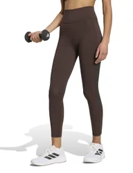 Optime High Waisted 7/8 Leggings Dark Brown female