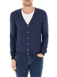 GRAN SASSO Cardigan in lana BLU 54
