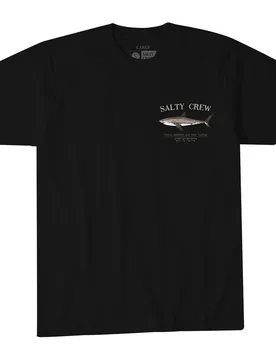 Bruce Prenium Short Sleeve T-shirt Black L Men - Salty Crew - FashionsVida