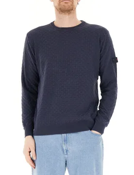 Maglione girocollo BLU NOTTE M - Peuterey - FashionsVida