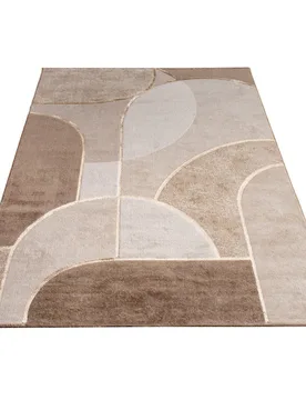 Kurzflor Teppich Tuana 220 Beige - Paco Home - FashionsVida