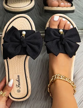 Sandalias de mujer de primavera/verano 2026 de nueva moda, elegantes, ligeras, clásicas, para uso en exteriores, antideslizantes, resistentes al desg - Shein - FashionsVida