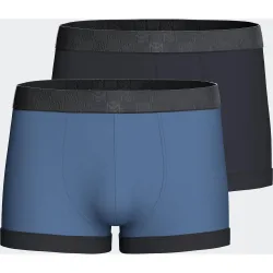 Pack de dos boxers cortos de punto de hombre con cintura elástica